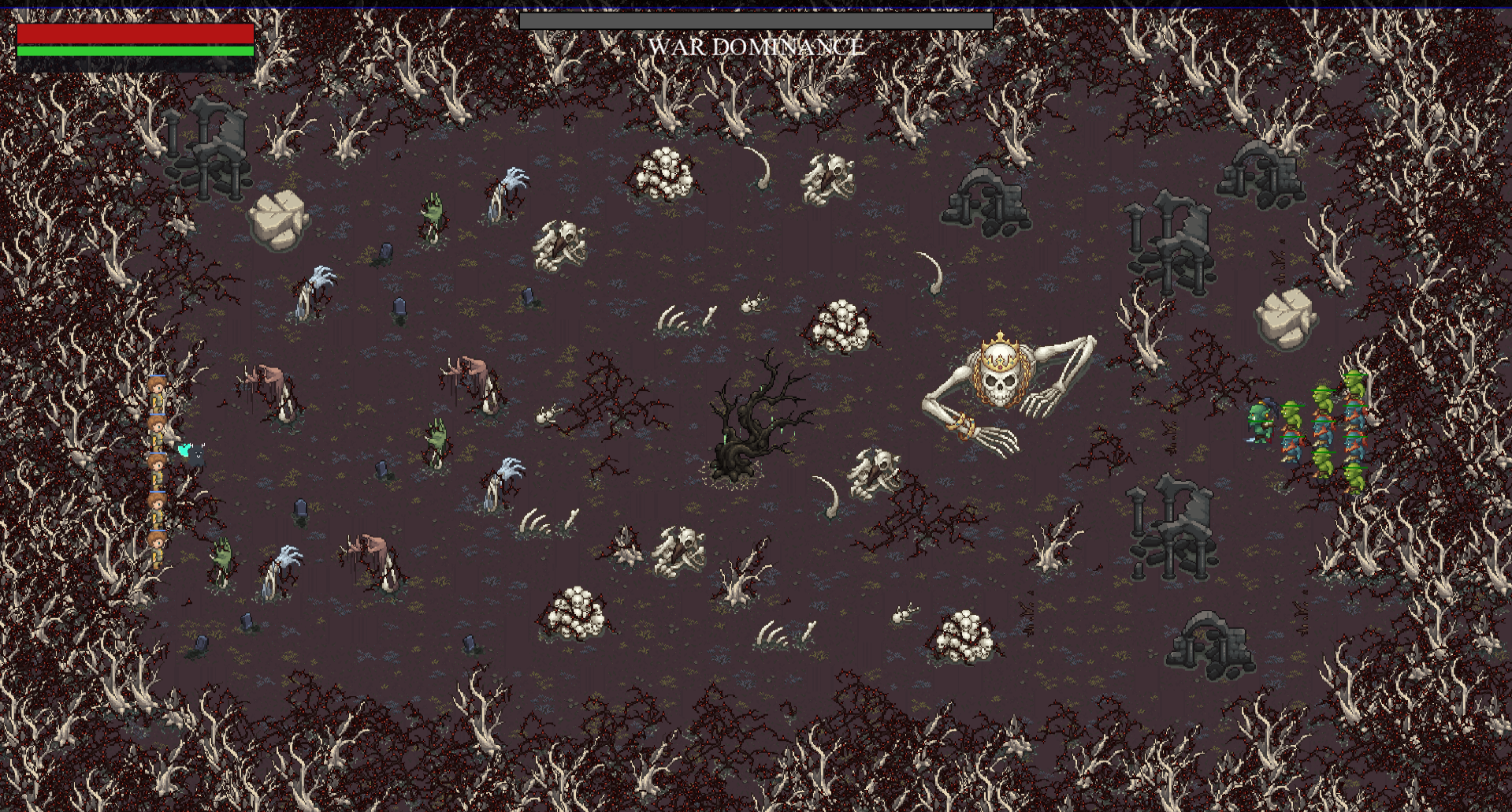 Pale Roots Title Screen